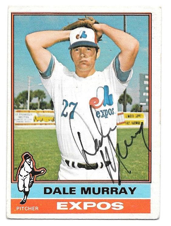 Dale Murray Signed 1976 O-Pee-Chee Baseball Card - Montreal Expos - PastPros