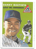 Danny Bautista Signed 2003 Topps Heritage Baseball Card - Arizona Diamondbacks - PastPros