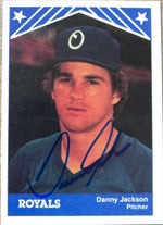 Danny Jackson Signed 1982 TCMA Baseball Card - Omaha Royals - PastPros