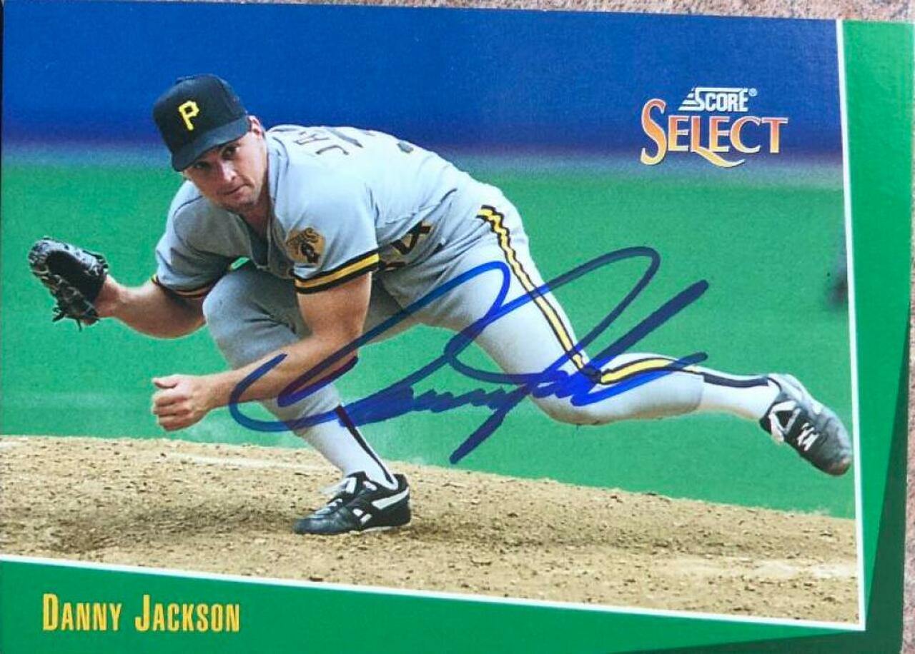 Danny Jackson Signed 1993 Score Select Baseball Card - Pittsburgh Pirates - PastPros