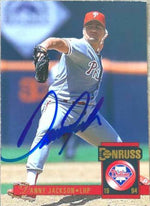 Danny Jackson Signed 1994 Donruss Baseball Card - Philadelphia Phillies - PastPros