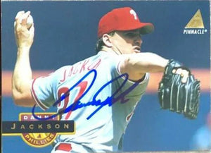 Danny Jackson Signed 1994 Pinnacle Baseball Card - Philadelphia Phillies