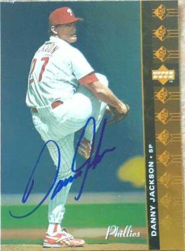 Danny Jackson Signed 1994 SP Baseball Card - Philadelphia Phillies - PastPros