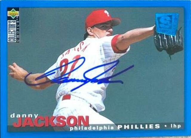 Danny Jackson Signed 1995 Collector's Choice SE Baseball Card - Philadelphia Phillies - PastPros