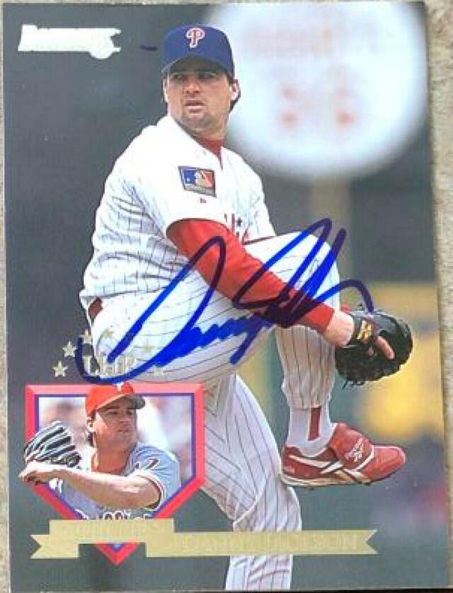 Danny Jackson Signed 1995 Donruss Baseball Card - Philadelphia Phillies