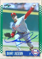 Danny Jackson Signed 1995 Score Baseball Card - Philadelphia Phillies