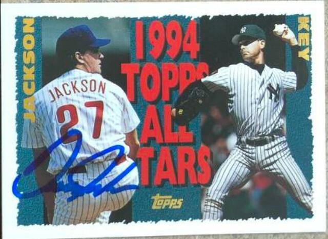 Danny Jackson Signed 1995 Topps All-Stars Baseball Card - Philadelphia Phillies - PastPros