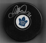Darcy Tucker Signed Hockey Puck - Toronto Maple Leafs