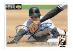 Darren Lewis Signed 1994 Collector's Choice Baseball Card - San Francisco Giants