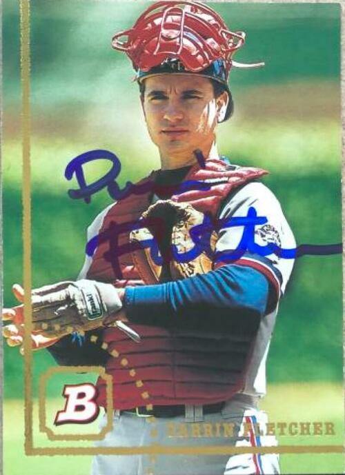 Darrin Fletcher Signed 1994 Bowman Baseball Card - Montreal Expos - PastPros