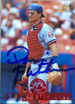Darrin Fletcher Signed 1995 Fleer Ultra Baseball Card - Montreal Expos - PastPros