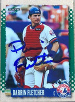 Darrin Fletcher Signed 1995 Score Baseball Card - Montreal Expos