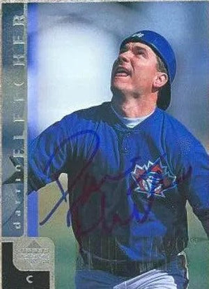 Darrin Fletcher Signed 1998 Upper Deck Baseball Card - Toronto Blue Jays
