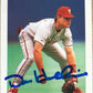 Dave Hollins Signed 1992 Bowman Baseball Card - Philadelphia Phillies