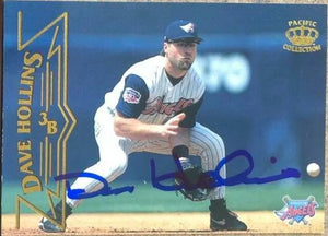 Dave Hollins Signed 1998 Pacific Baseball Card - Anaheim Angels