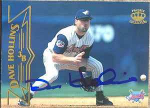 Dave Hollins Signed 1998 Pacific Baseball Card - Anaheim Angels - PastPros