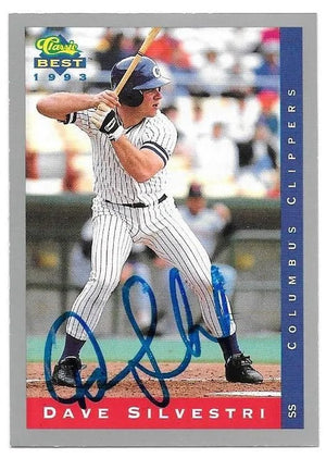 Dave Silvestri Signed 1993 Classic Best Baseball Card