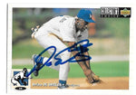 Delino Deshields Signed 1994 Collector's Choice Baseball Card - Los Angeles Dodgers - PastPros