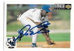 Delino Deshields Signed 1994 Collector's Choice Baseball Card - Los Angeles Dodgers