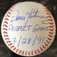 Dennis Martinez Perfect Game Box Score Inscribed ROMLB Baseball - PastPros