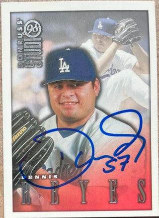 Dennis Reyes Signed 1998 Studio Baseball Card - Los Angeles Dodgers - PastPros