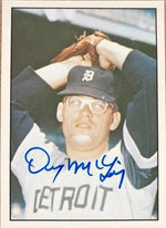 Denny McLain Signed 1978 TCMA The 60s Baseball Card - Detroit Tigers