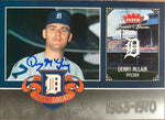 Denny McLain Signed 2006 Fleer Greats of the Game Baseball Card - Detroit Tigers - PastPros