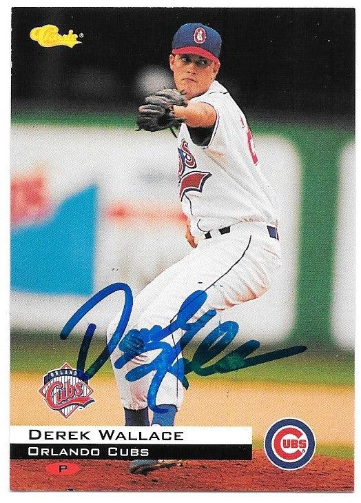Derek Wallace Signed 1994 Classic Baseball Card - Orlando Cubs - PastPros