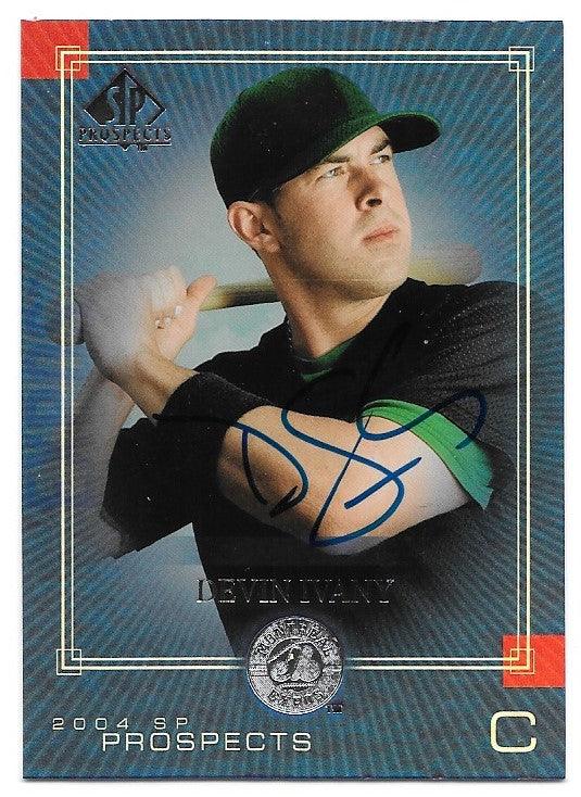 Devin Ivany Signed 2004 SP Prospects Baseball Card - Montreal Expos - PastPros