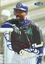 Devon White Signed 1998 Fleer Ultra Gold Medallion Baseball Card - Arizona Diamondbacks - PastPros