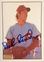 Dick Ruthven Signed 1976 SSPC Baseball Card - Philadelphia Phillies