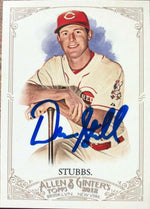 Drew Stubbs Signed 2012 Allen & Ginter Baseball Card - Cincinnati Reds - PastPros