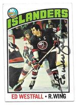 Ed Westfall 1976-77 Topps Hockey Card - New York Islanders - PastPros