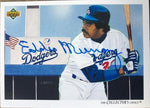 Eddie Murray Signed 1992 Upper Deck Baseball Card - Los Angeles Dodgers #32 - PastPros