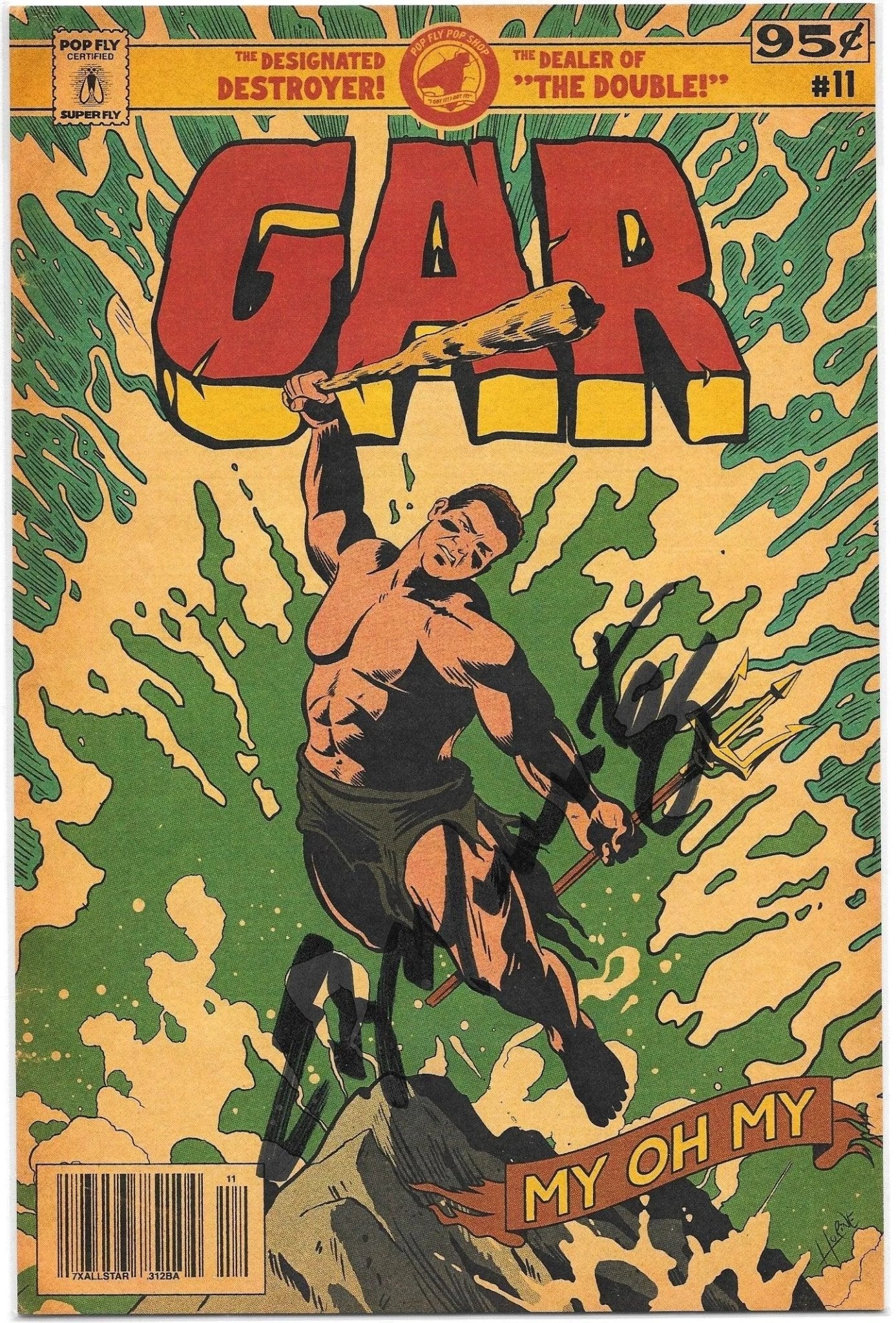 Edgar Martinez - "Gar" Pop Fly Pop Shop Print #58 – by Daniel Jacob Horine & Edgar Martinez