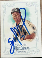 Edinson Volquez Signed 2013 Allen & Ginter Baseball Card - San Diego Padres