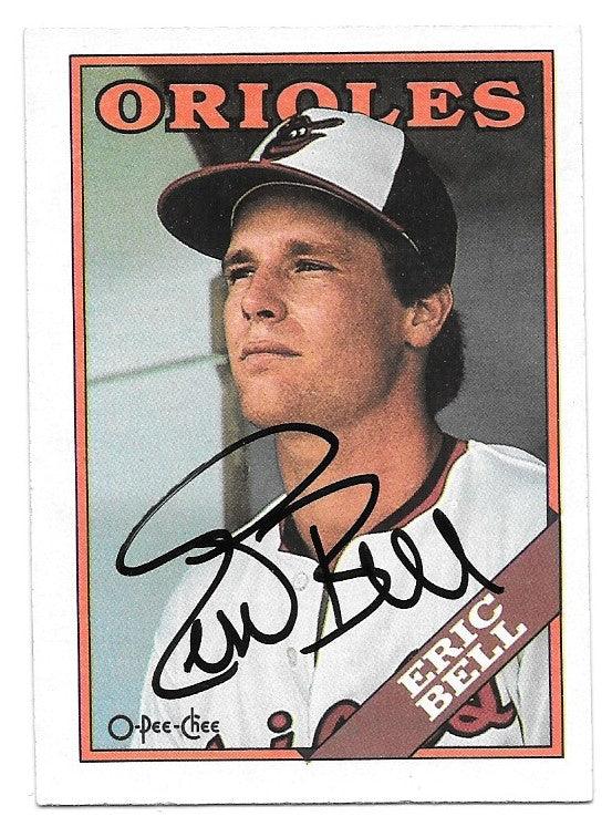 Eric Bell Signed 1988 O-Pee-Chee Baseball Card - Baltimore Orioles - PastPros