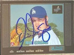 Eric Gagne Signed 2000 Bowman Retro/Future Baseball Card - Los Angeles Dodgers