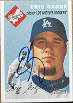 Eric Gagne Signed 2003 Topps Heritage Baseball Card - Los Angeles Dodgers - PastPros