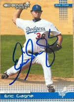 Eric Gagne Signed 2004 Donruss Baseball Card - Los Angeles Dodgers