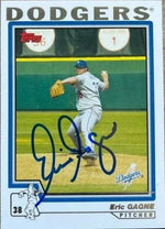 Eric Gagne Signed 2004 Topps Baseball Card - Los Angeles Dodgers #260