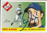 Eric Gagne Signed 2004 Topps Heritage Baseball Card - Los Angeles Dodgers - PastPros