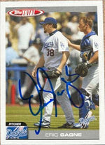 Eric Gagne Signed 2004 Topps Total Baseball Card - Los Angeles Dodgers - PastPros