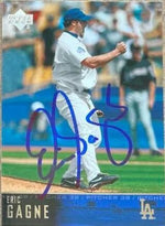 Eric Gagne Signed 2004 Upper Deck Baseball Card - Los Angeles Dodgers