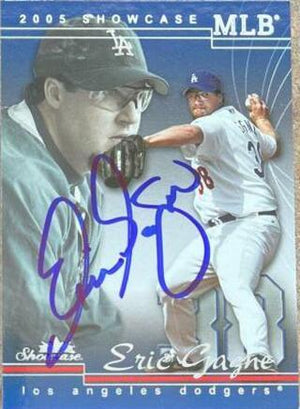 Eric Gagne Signed 2005 Fleer Showcase Baseball Card - Los Angeles Dodgers - PastPros