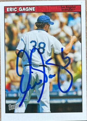 Eric Gagne Signed 2006 Topps Bazooka Card - Los Angeles Dodgers