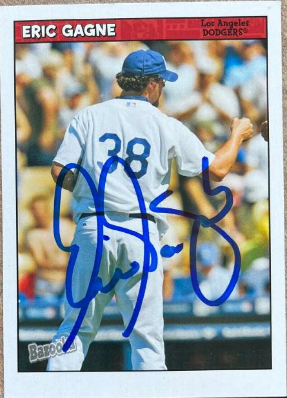 Eric Gagne Signed 2006 Topps Bazooka Card - Los Angeles Dodgers - PastPros