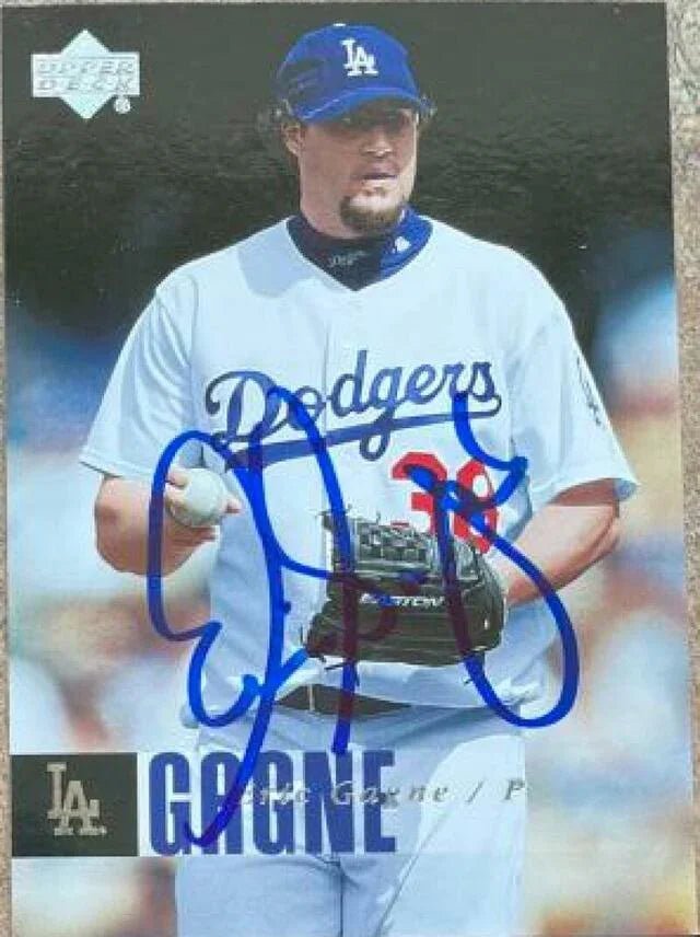 Eric Gagne Signed 2006 Upper Deck Baseball Card - Los Angeles Dodgers