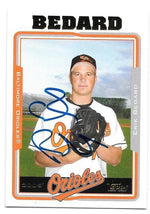 Erik Bedard Signed 2005 Topps Baseball Card - Baltimore Orioles