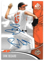 Erik Bedard Signed 2006 SP Authentic Baseball Card - Baltimore Orioles